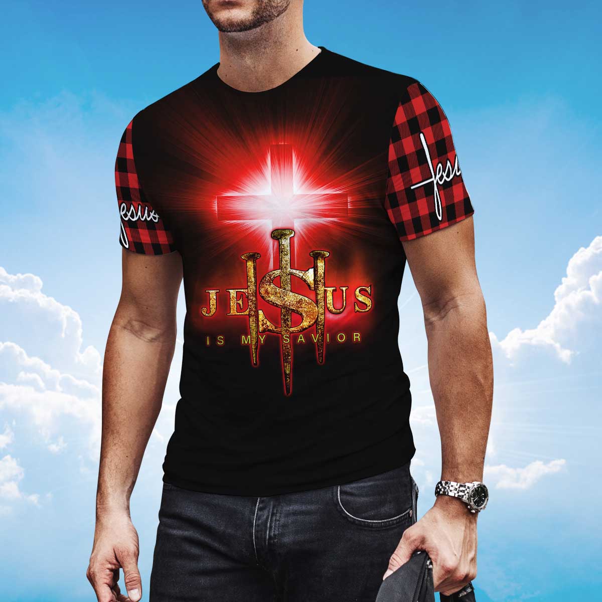 Jesus Is My Savior Shirt Christian Tshirt Men Women TO1499