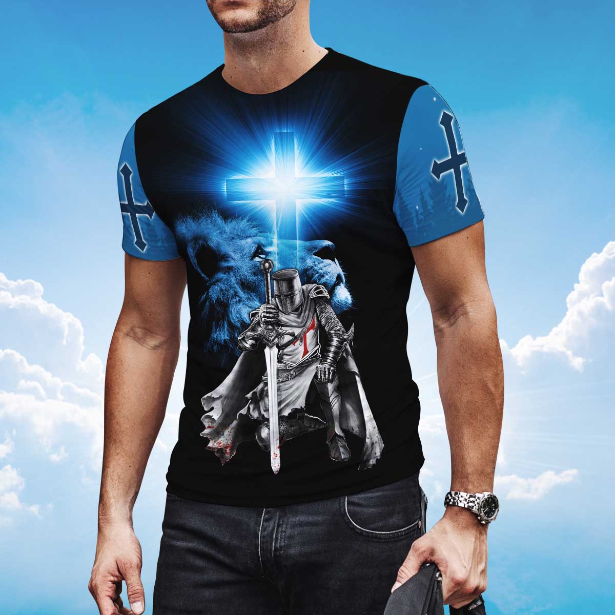 I Am Son Of God Tshirt Knight Templar Tshirt Lasfour TO1497