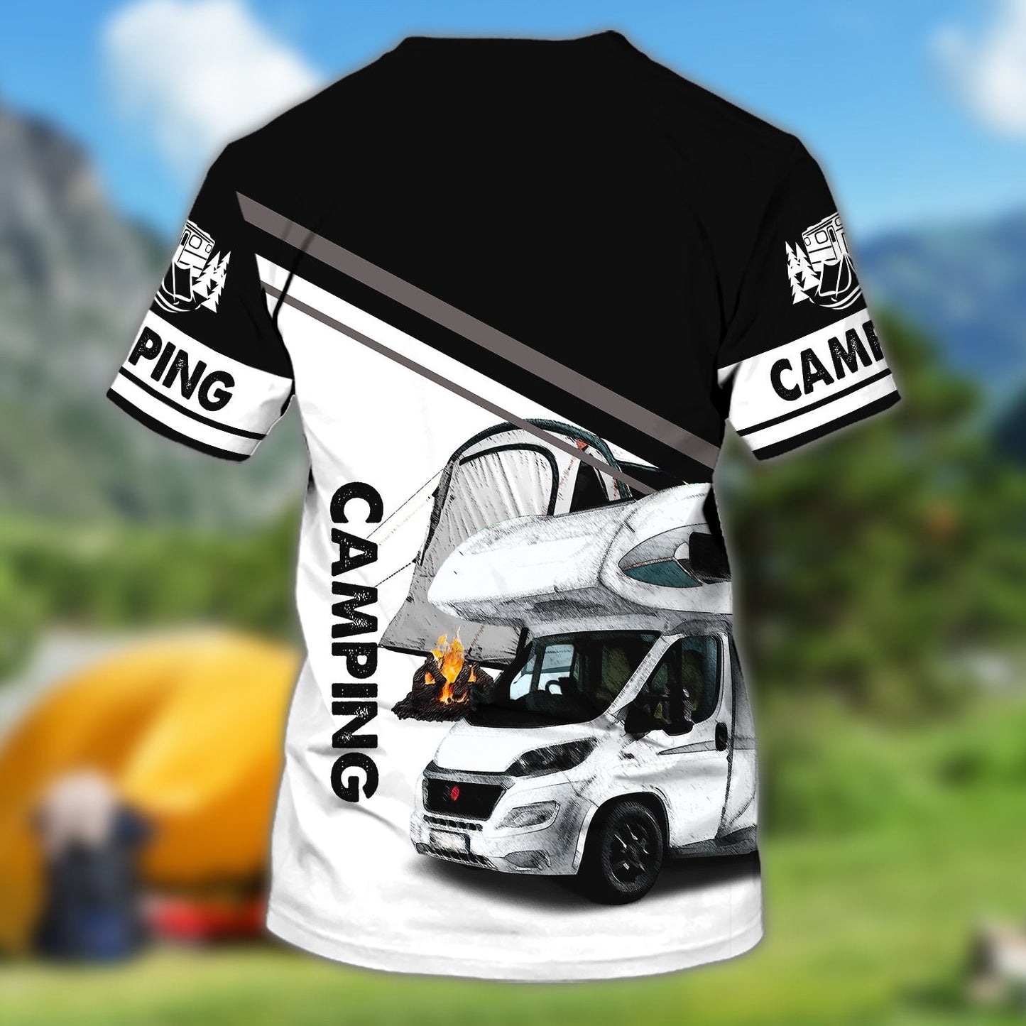 Personalized Mens Camping Shirt, 3D All Over Print Women Shirt Camping, Camping Shirts TO0891