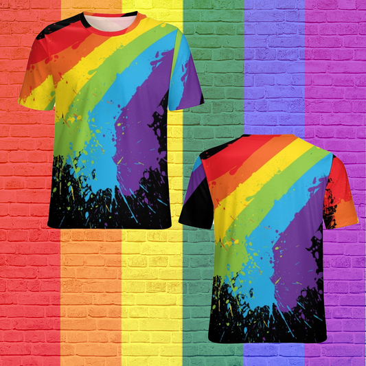 Lesbian Pride 3D T Shirt, Rainbow Tshirt 3D For Lesbian Girl, Gift For Couple Lesbian LO0916