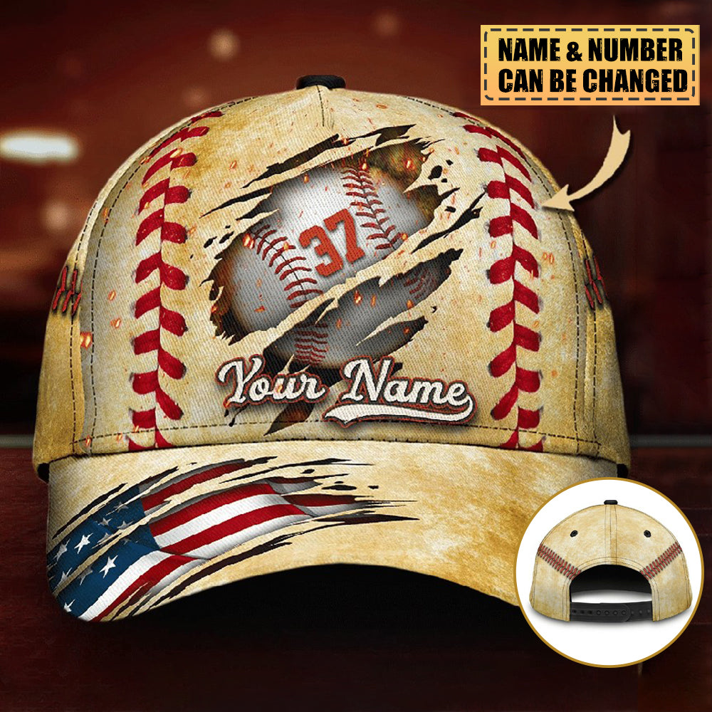Personalized Custom Crack Baseball Classic Cap CA0457