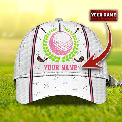 3D Classic Cap Golf Cap2 Personalized Name Cap Lasfour CA0593