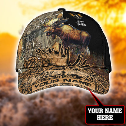 Lasfour 3D All Over Print Baseball Cap Personalized Name Hunting Classic Cap Mouse Hunting CA0479