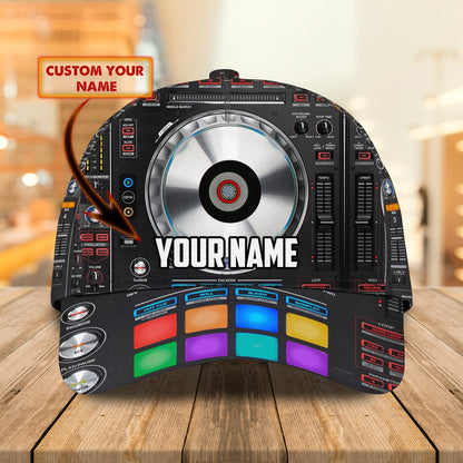 3D Classic Cap Dj Personalized Name Cap Lasfour CA2436