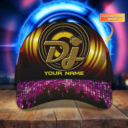 3D Classic Cap Dj Personalized Name 3D Capnama1445 Lasfour CA2339
