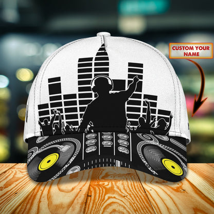 3D Classic Cap Dj Personalized Name Cap Nama372 Lasfour CA2445