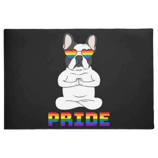LGBT Doormat Yoga Pride Lgbt Rights Doormat, Home Decorative Welcome Doormat LO1410