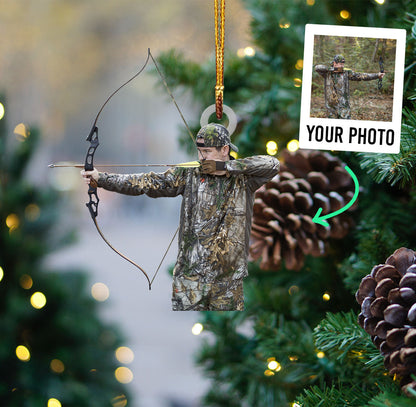 Custom Photo Acrylic Ornament for Bowhunting Lover OO1612