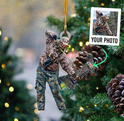 Custom Photo Acrylic Ornament for Bowhunting Lover OO1612