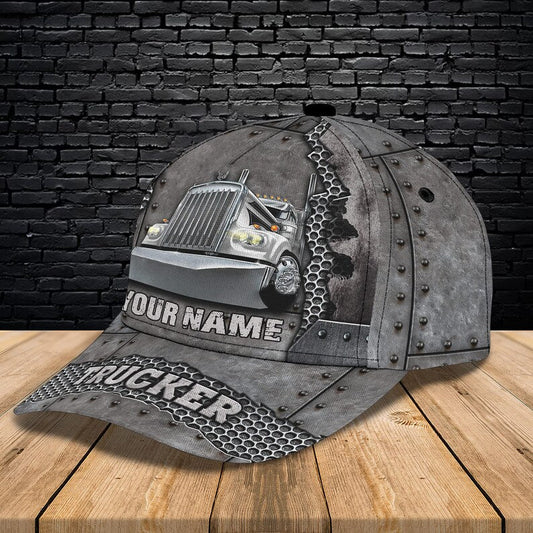 Custom Personalized Baseball Cap, Truck Driver 3D Cap, Trucker Baseball Cap Gift for Trucker Driver CA0027