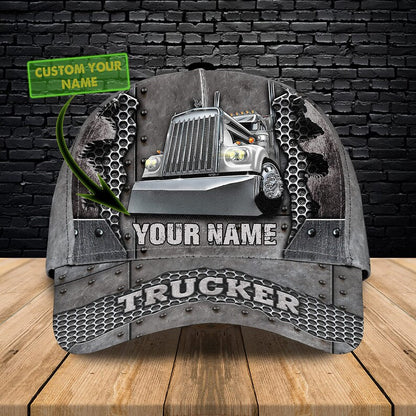 Custom Personalized Baseball Cap, Truck Driver 3D Cap, Trucker Baseball Cap Gift for Trucker Driver CA0027