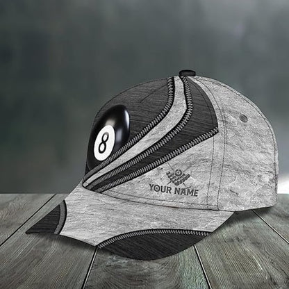 Custom Billiard Baseball Caps, Custom Printed Baseball Caps For Billiard Lover Billiard Players ET0014