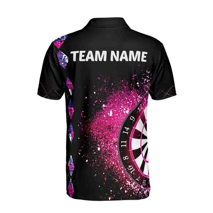 Custom Dart Polo Shirts For Men, Custom Dart Team Shirts, Custom Dart Shirts ET0009