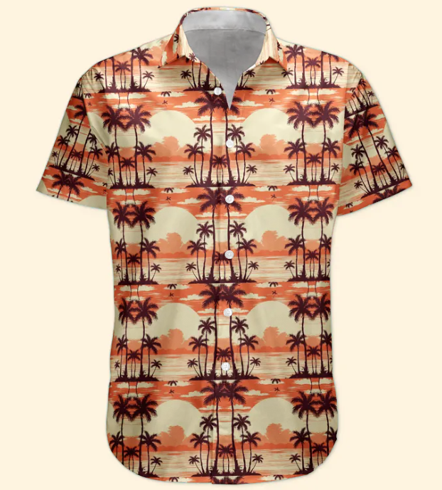 Custom Funny Photo Hawaii Floral Beach Men Husband - Custom Photo Hawaiian Shirt HA0109