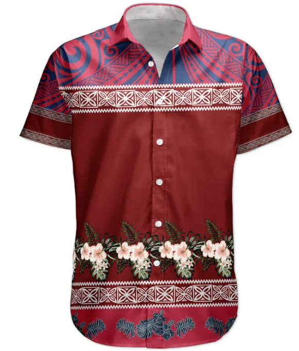 Hibiscus Tropical Aloha Shirts Photo Gift For Family - Custom Photo Hawaiian Shirts HA0113