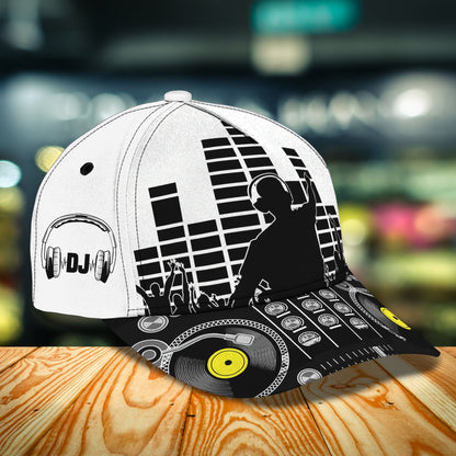 3D Classic Cap Dj Personalized Name Cap Nama372 Lasfour CA2445