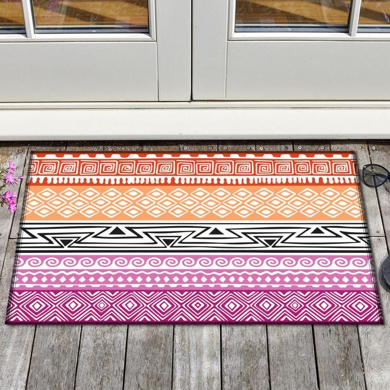 Lgbt Pride Demisexual Doormat, Lbgt Family Welcome Home Doormat, Pride Mat LO1311