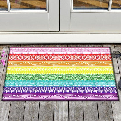 Lgbt Pride Demisexual Doormat, Lbgt Family Welcome Home Doormat, Pride Mat LO1311