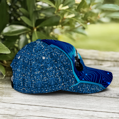 Baseball Cap For Guitar Bass Lovers Future Tech Style Lasfour CO0945