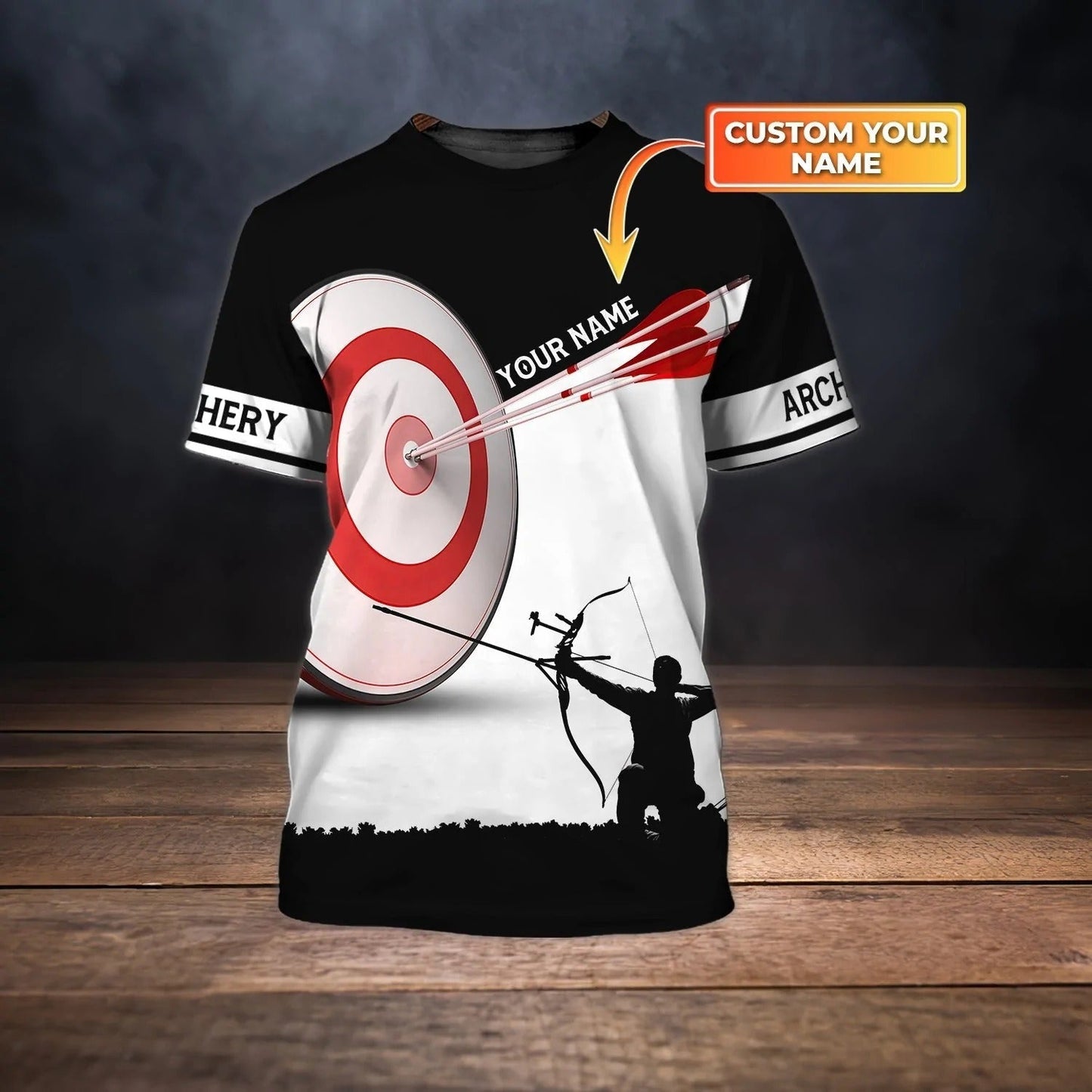 Custom 3D Archery Player Shirts Men Archery T Shirt Best Gift For Archery Men Women TO1224