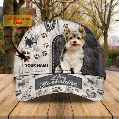 3D Classic Cap Yorkshire Loverspersonalized Name Cap Lasfour CA0686