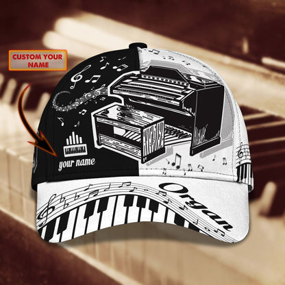3D Classic Cap Organ Personalized Name Cap Nama411 Lasfour CA2247