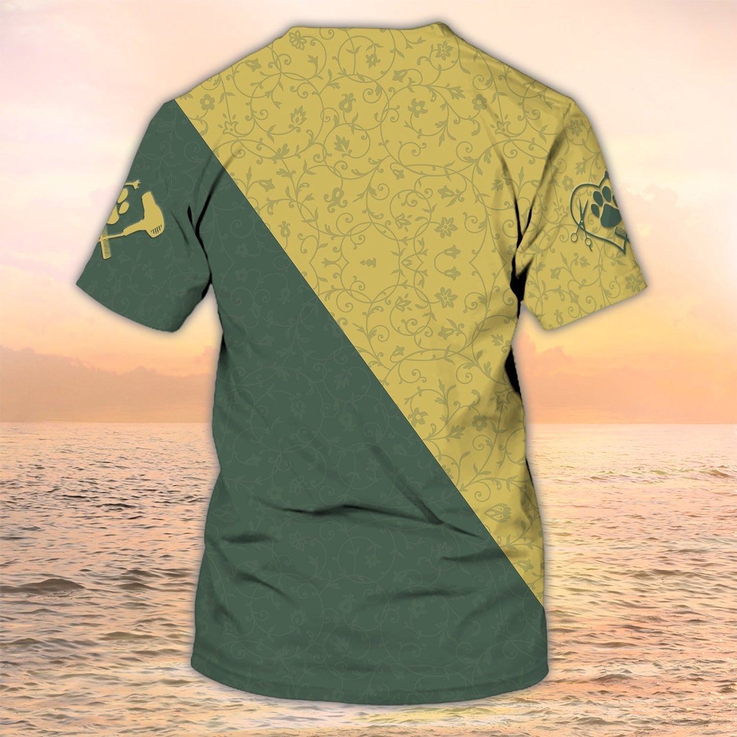 Personalized Dog Groomer 3D T Shirt Pet Groomer Uniform Salon Pet Groomer 3D Shirts TO1874