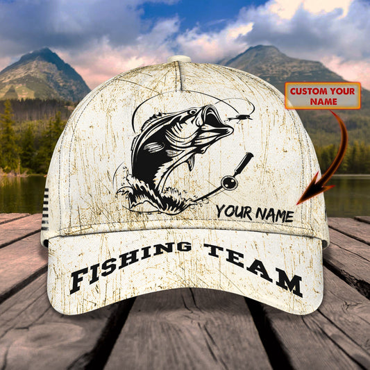 3D Classic Cap Sand And Surf Personalized Name Cap Lasfour CA0943