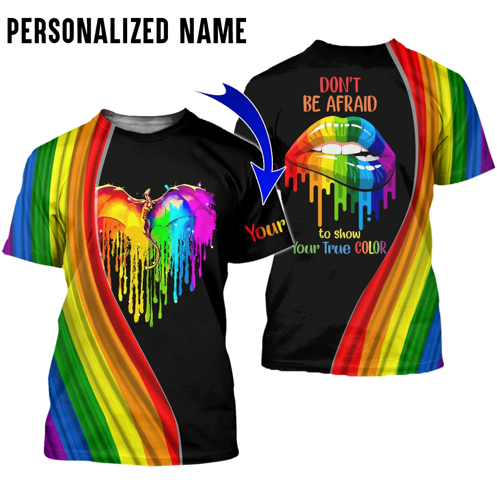 Personalized Lgbt Pride Gay T Shirts, Couple Gay 3D All Over Printed Shirt, I Am Gay In Every Universe, Gift For Gay LO0937