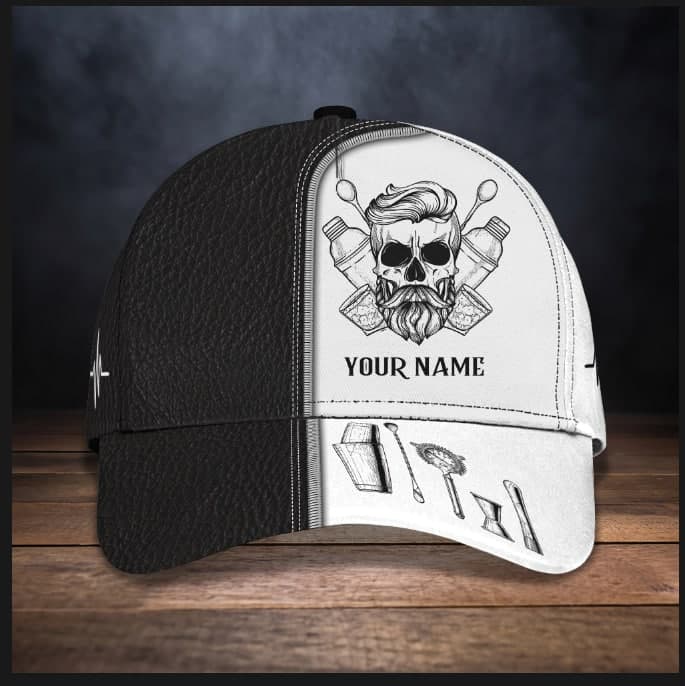 3D Classic Cap Personalized Name Cap Batender 01 Lasfour CA1060