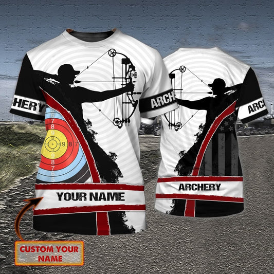 Personalized Cool Archery Shirt Men Women Archery Uniform T Shirt Present To Archery Lovers Lasfour TO1223