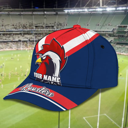 3D Classic Cap Roosters Personalized Name Cap Lasfour CA1730