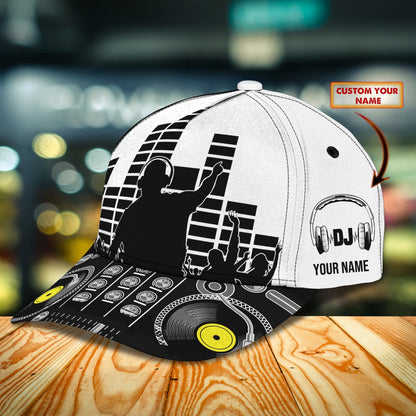 3D Classic Cap Dj Personalized Name Cap Nama372 Lasfour CA2445