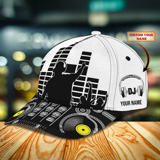 3D Classic Cap Dj Personalized Name Cap Nama372 Lasfour CA2445