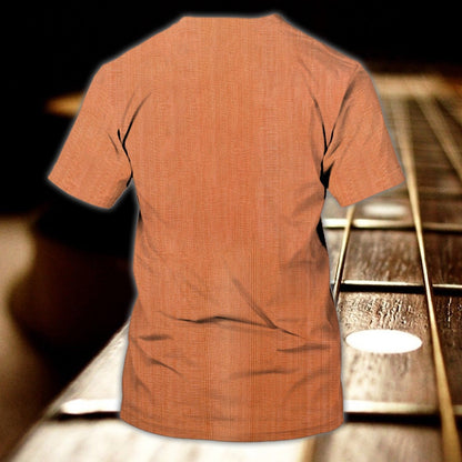 Personalized Guitar Dad 3D All Over Print Shirt, Sublimation Shirt For Dad Love Guitar TO0178