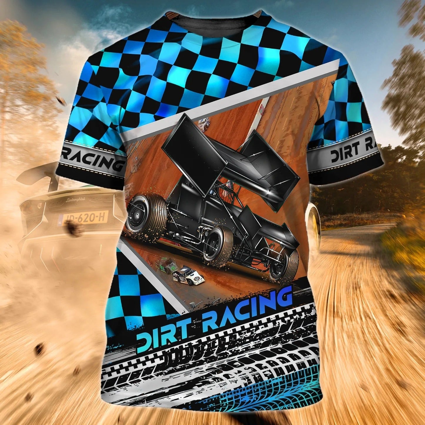 3D All Over Printed Dirt Racing Shirt, Dirt Track Racing Shirt, Dirt Racing T Shirts TO0794