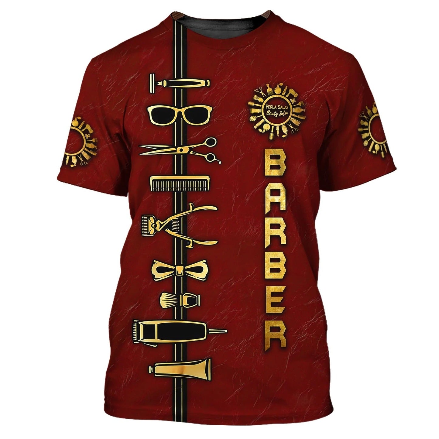 Personalized 3D Tshirt For Baber, Beauty Salon Barber Shirts, Best Gift For A Baber Man, Barber Shirt For Him TO0652