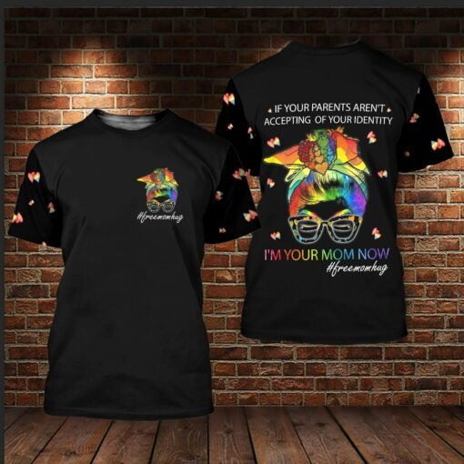 Bekind Pride 3D T Shirts For Lesbian, Gay Couple Gay Gifts On Pride Month, LGBT Gifts LO0934