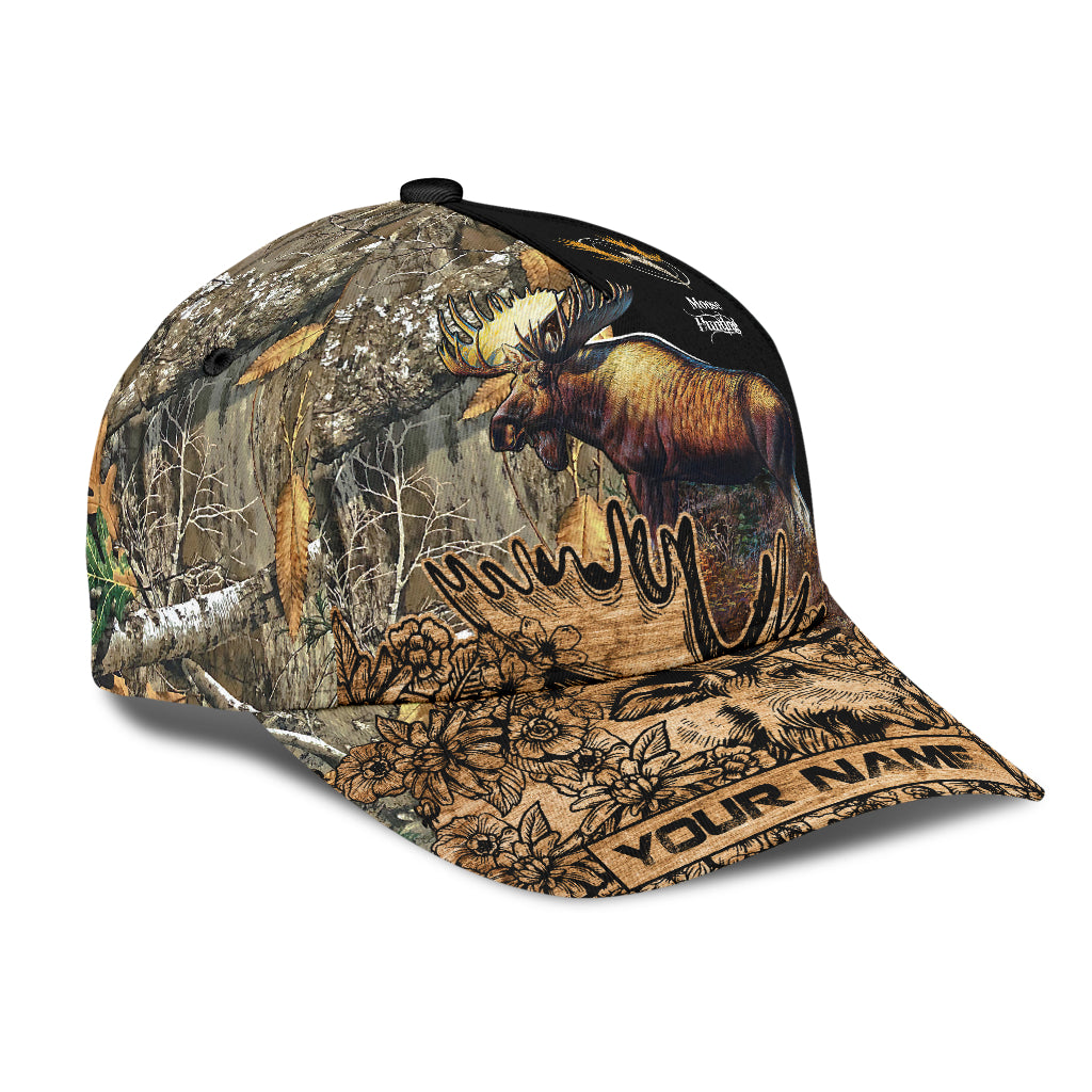 Lasfour 3D All Over Print Baseball Cap Personalized Name Hunting Classic Cap Mouse Hunting CA0479