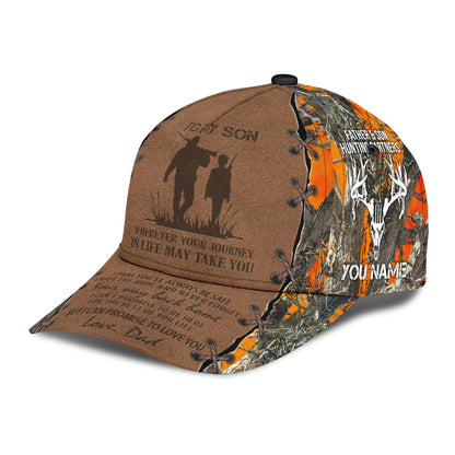 Lasfour 3D All Over Print Baseball Cap Hunting To My Son Classic Cap CA0483