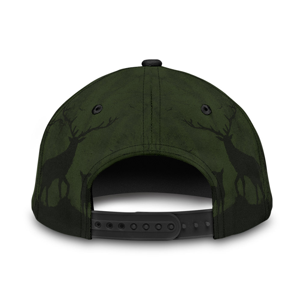 Lasfour 3D All Over Print Baseball Cap Deer Hunting Classic Cap CA0476