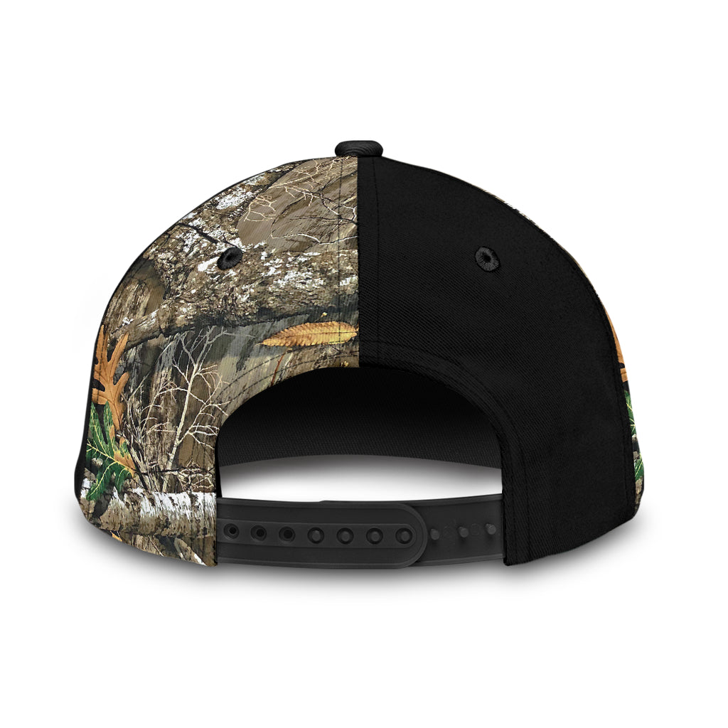 Lasfour 3D All Over Print Baseball Cap Personalized Name Hunting Classic Cap Mouse Hunting CA0479