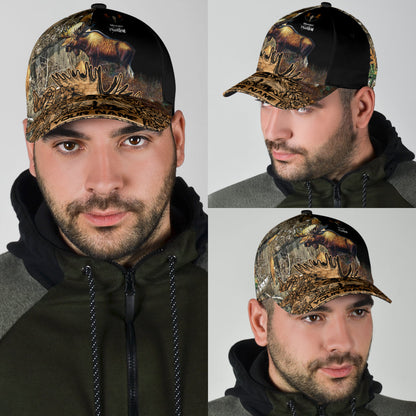 Lasfour 3D All Over Print Baseball Cap Personalized Name Hunting Classic Cap Mouse Hunting CA0479