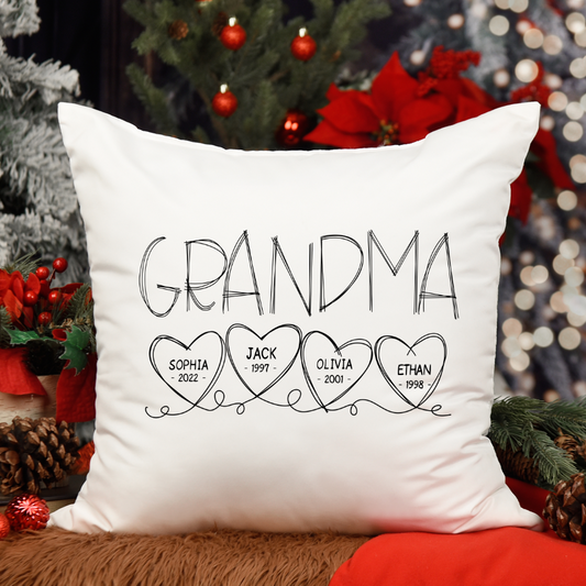 Grandma And Kids Est CL01 Indoor Pillow MI0822