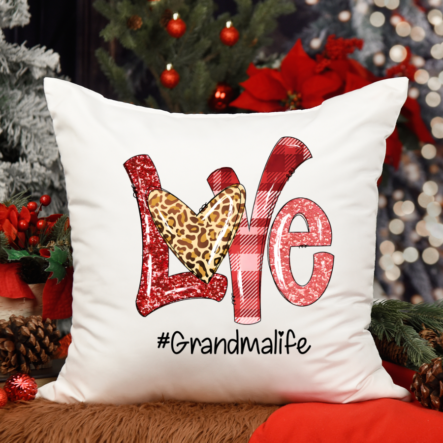 Valentine Love Grandma Life Indoor Pillow MI0629