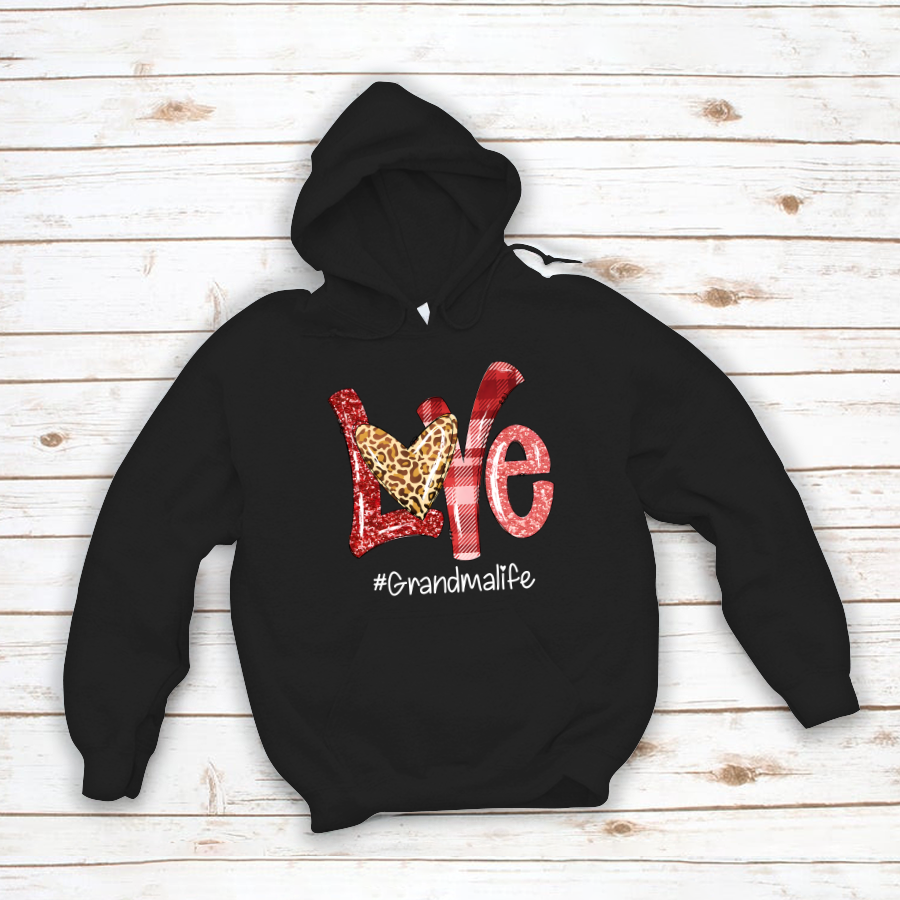 Valentine Love Grandma Life Hoodie MI0626