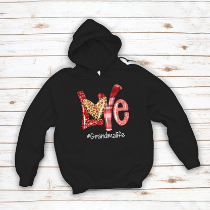 Valentine Love Grandma Life Hoodie MI0626