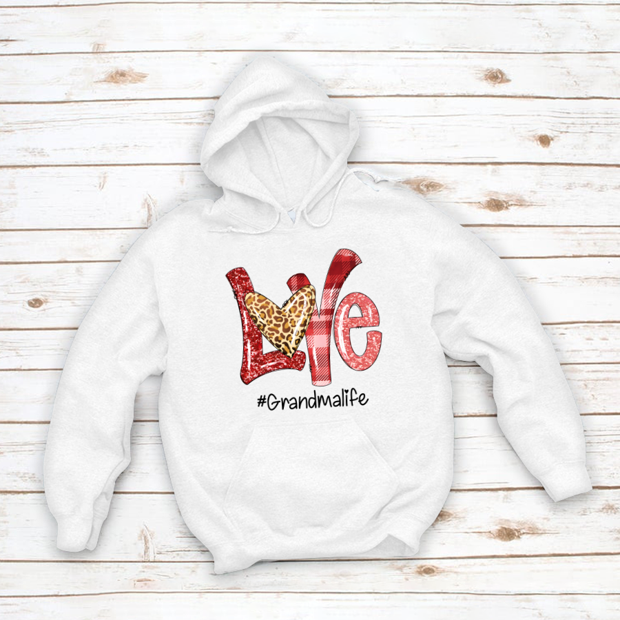 Valentine Love Grandma Life Hoodie MI0626