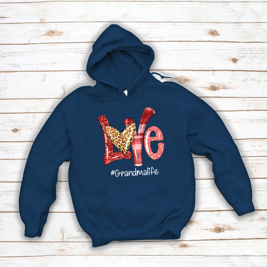 Valentine Love Grandma Life Hoodie MI0626