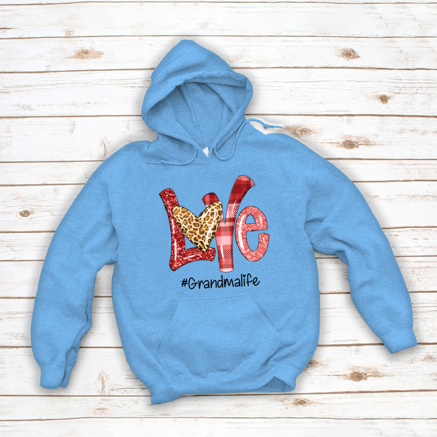 Valentine Love Grandma Life Hoodie MI0626